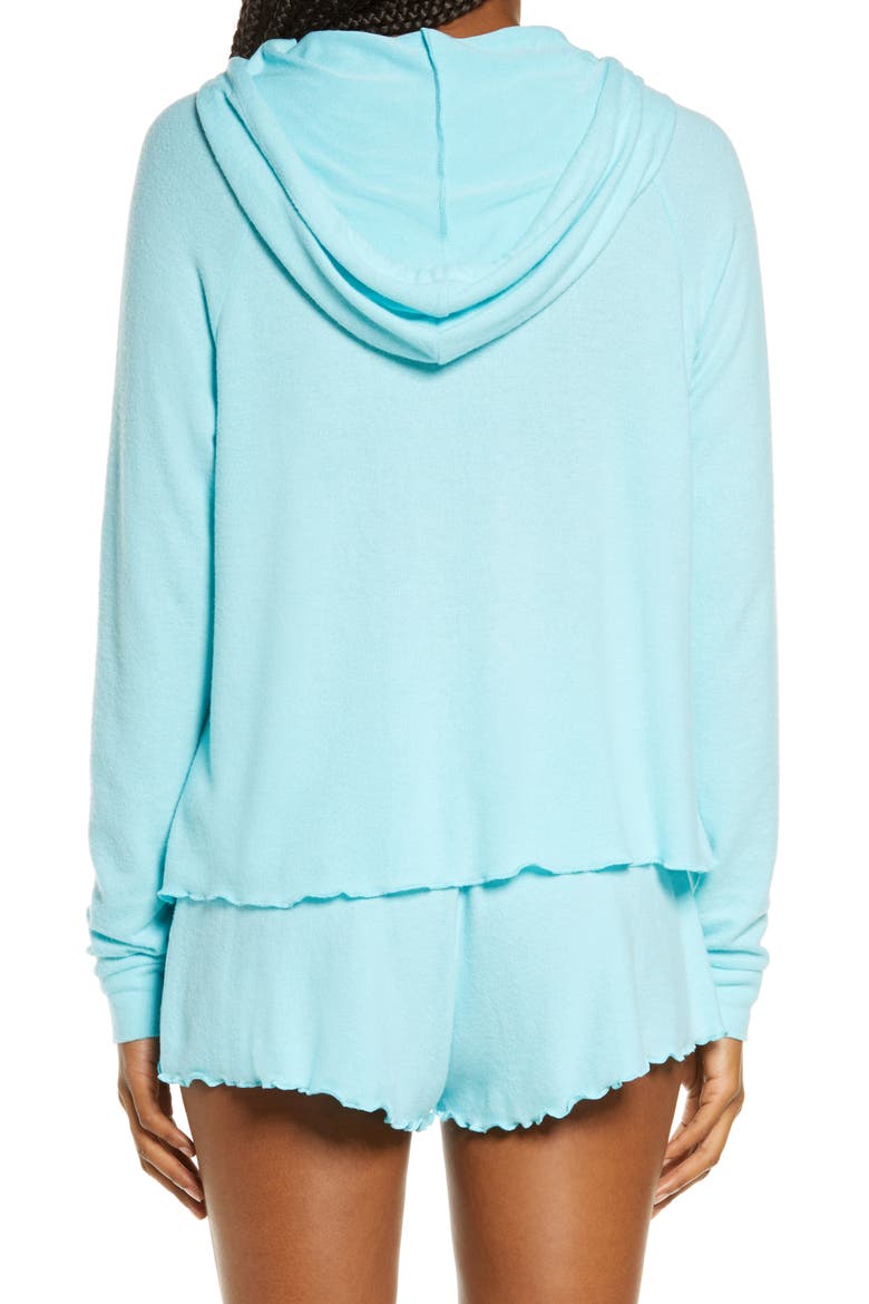 All Tucked In Short Pajamas, Alternate, color, TEAL ANGEL