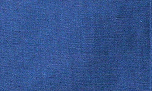 Mango Classic Fit Linen & Cotton Button-up Shirt In Ink Blue