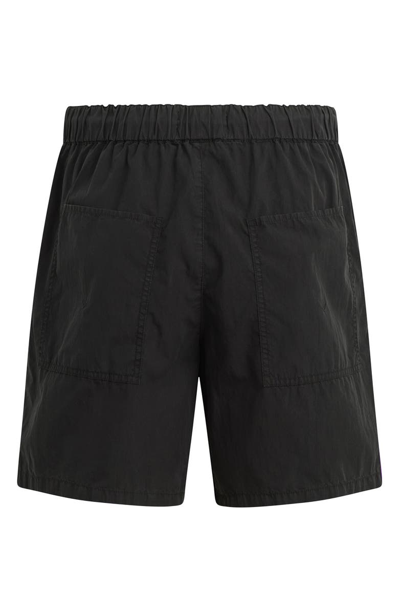 Hudson Jeans Cotton Blend Drawstring Shorts, Alternate, color, Black Slate