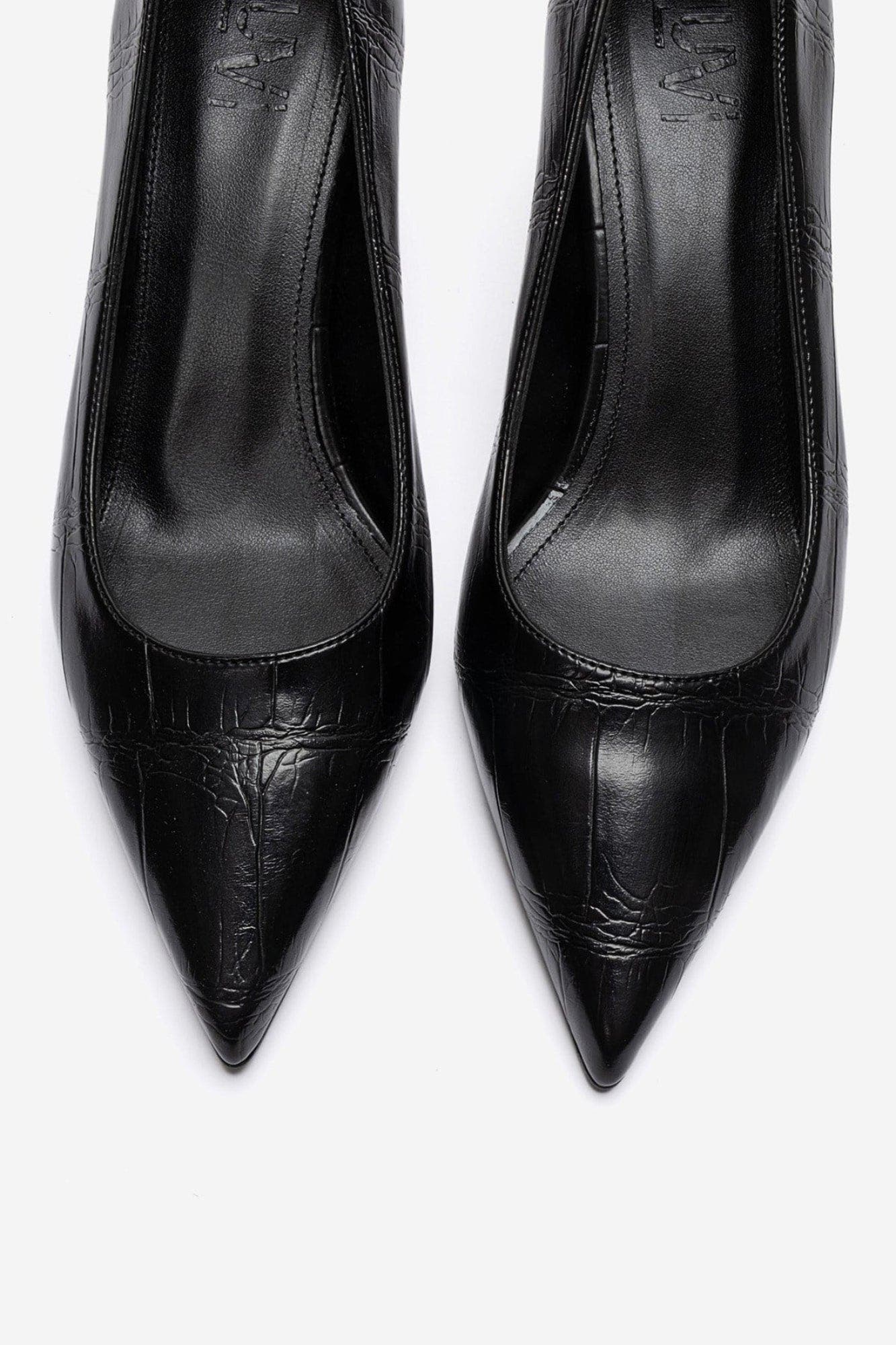 Velmira Stiletto Pump, Alternate, color, Black Print