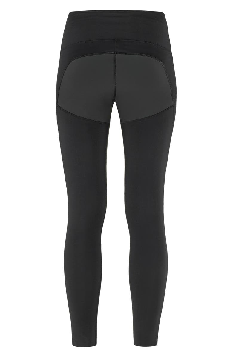 Fjällräven Women's Abisko Pro Trekking Tights, Alternate, color, Black-Iron Grey