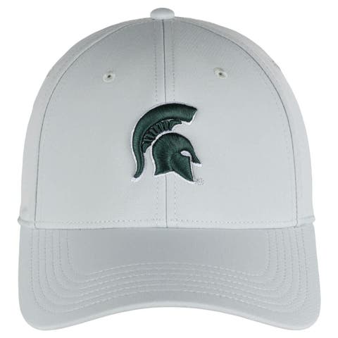 Men's Ahead  Stone Michigan State Spartans Stratus AeroSphere Adjustable Hat
