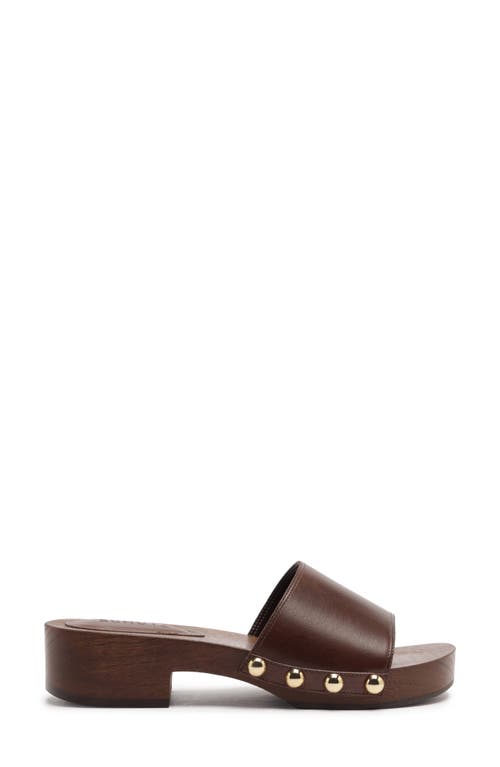 Schutz Shayla Slide Sandal In Brown