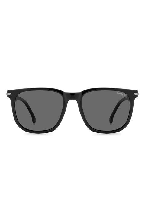 54mm Polarized Rectangle Sunglasses