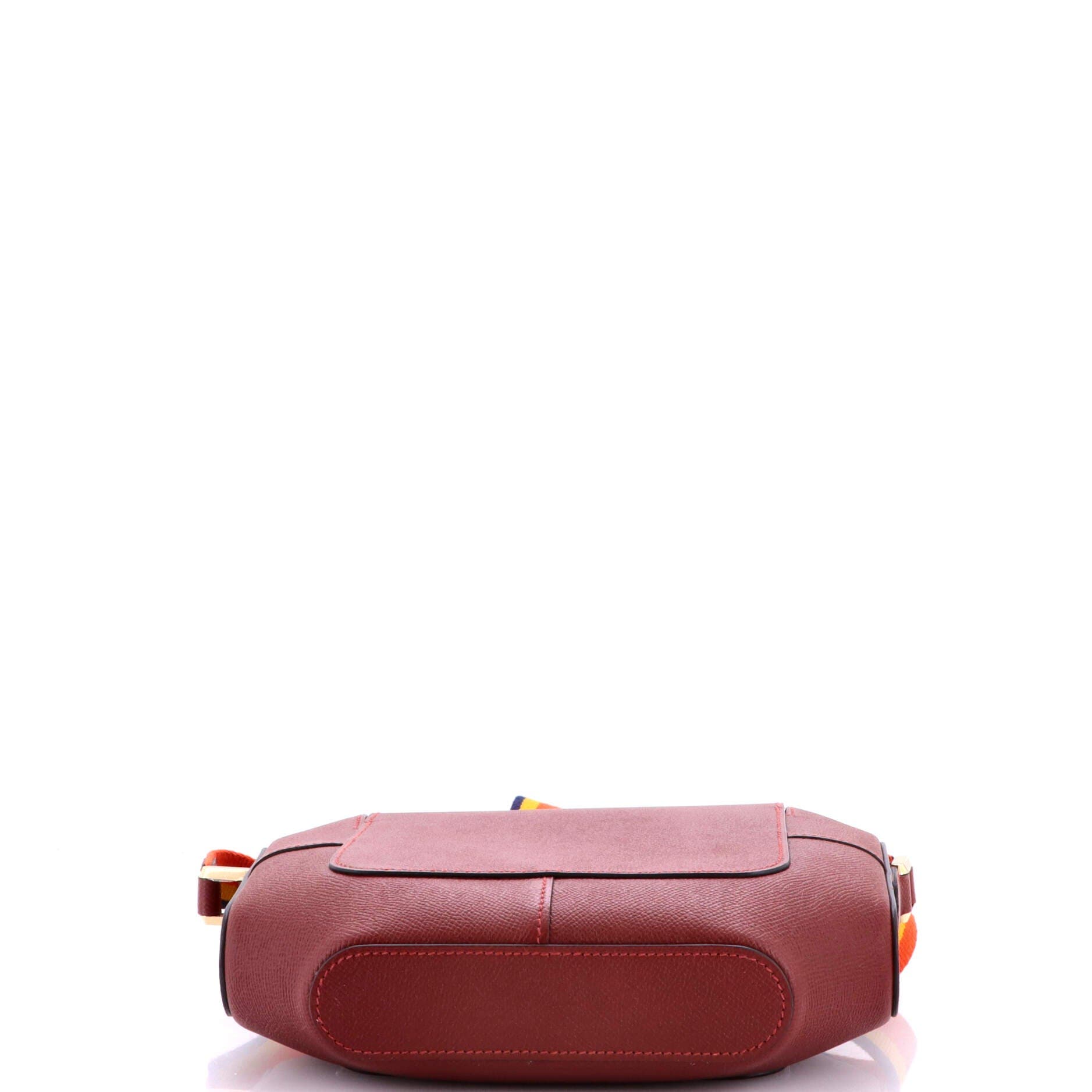 Pre-Owned Hermes Octagone Bag Epsom 23, Alternate, color, Rouge H