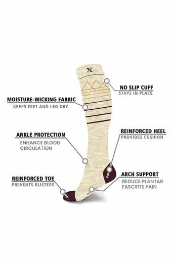 3-Pack Compression Knee High Socks