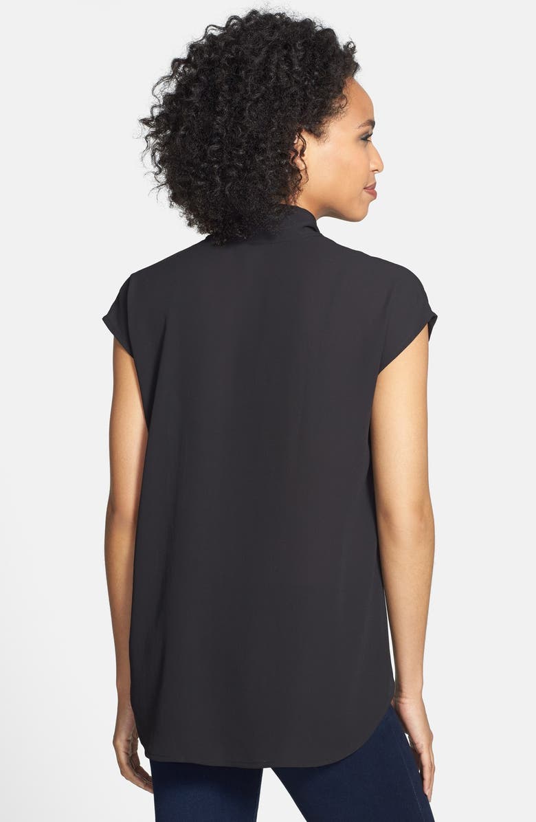 Bellatrix Print Faux Wrap Front Blouse, Alternate, color, 