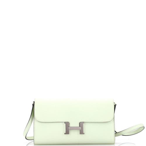 Pre-owned Hermes  Hermes Constance To Go Wallet Epsom