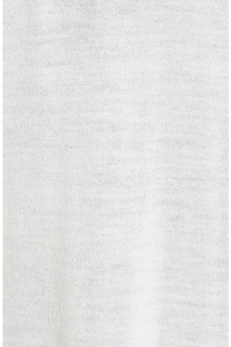 Side Zip Long V-Neck Cardigan, Alternate, color, IVORY LUREX