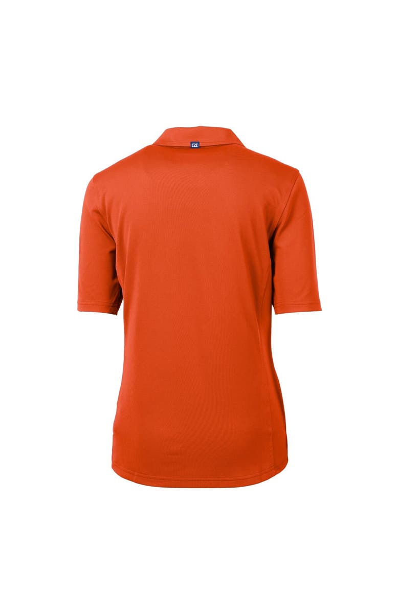 Cutter & Buck Women's Cutter & Buck Orange Albuquerque Isotopes Virtue DryTec Eco Pique Recycled Polo, Alternate, color, Orange