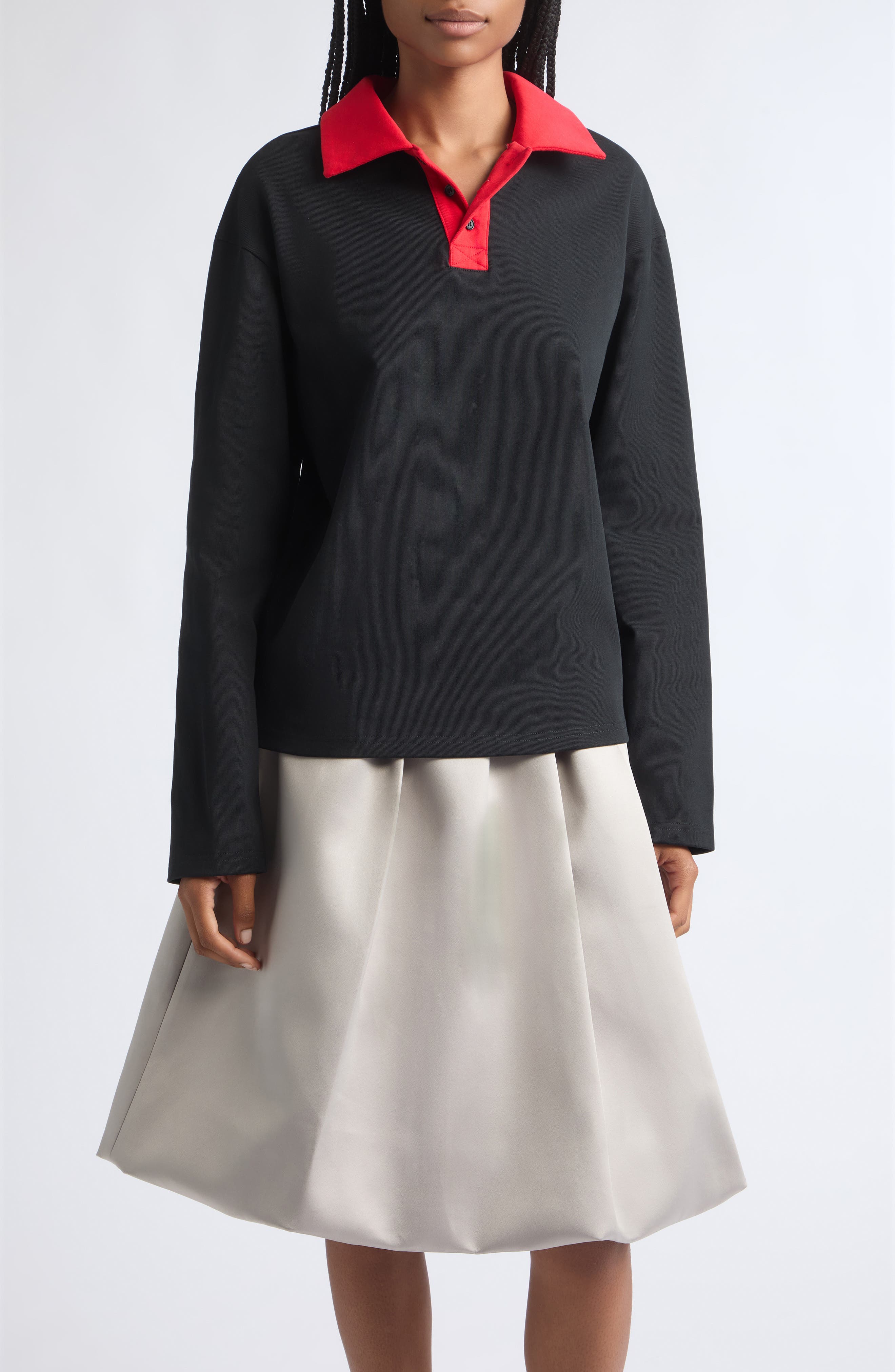 selected BLACK/ RED