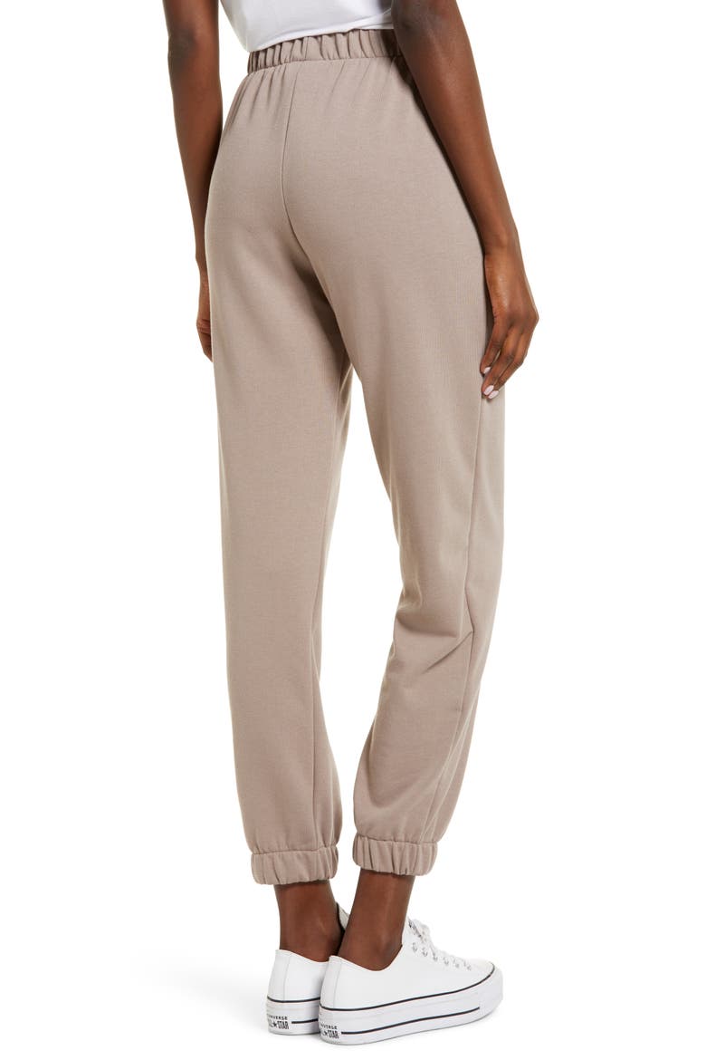 Cozy Jogger Sweatpants, Alternate, color, MOCHA