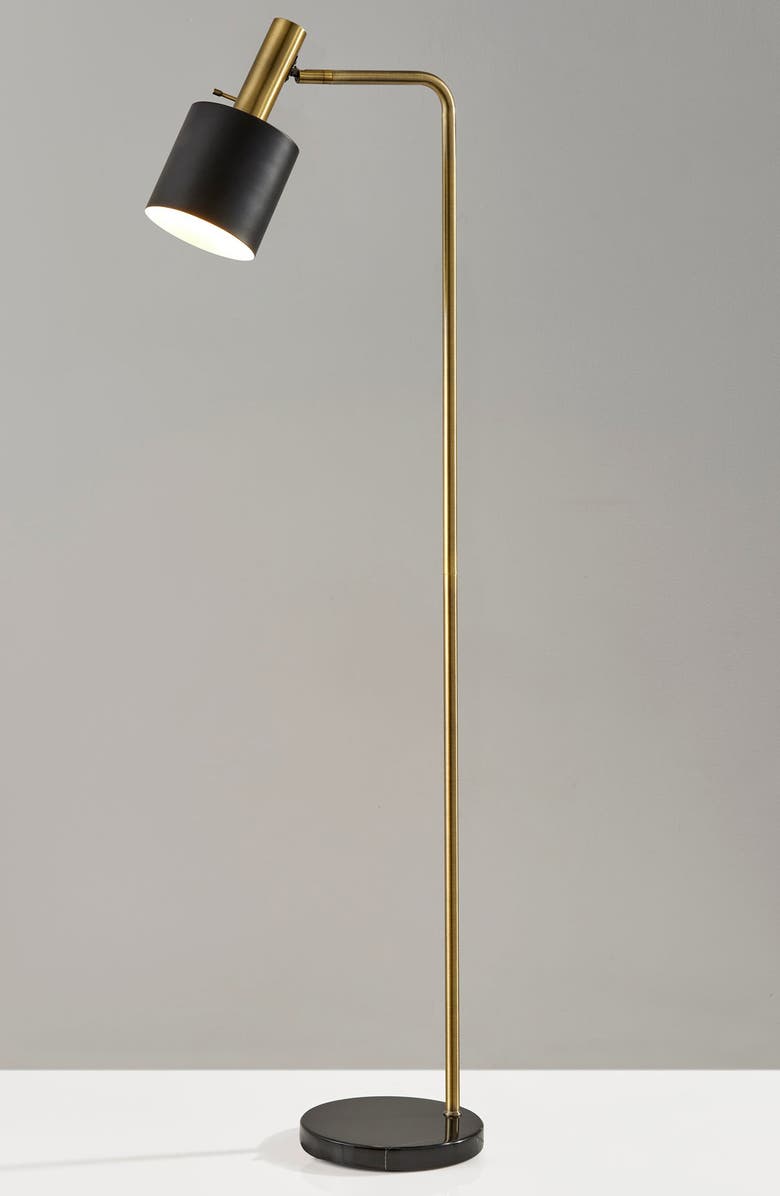 ADESSO LIGHTING Emmett Floor Lamp, Alternate, color,
