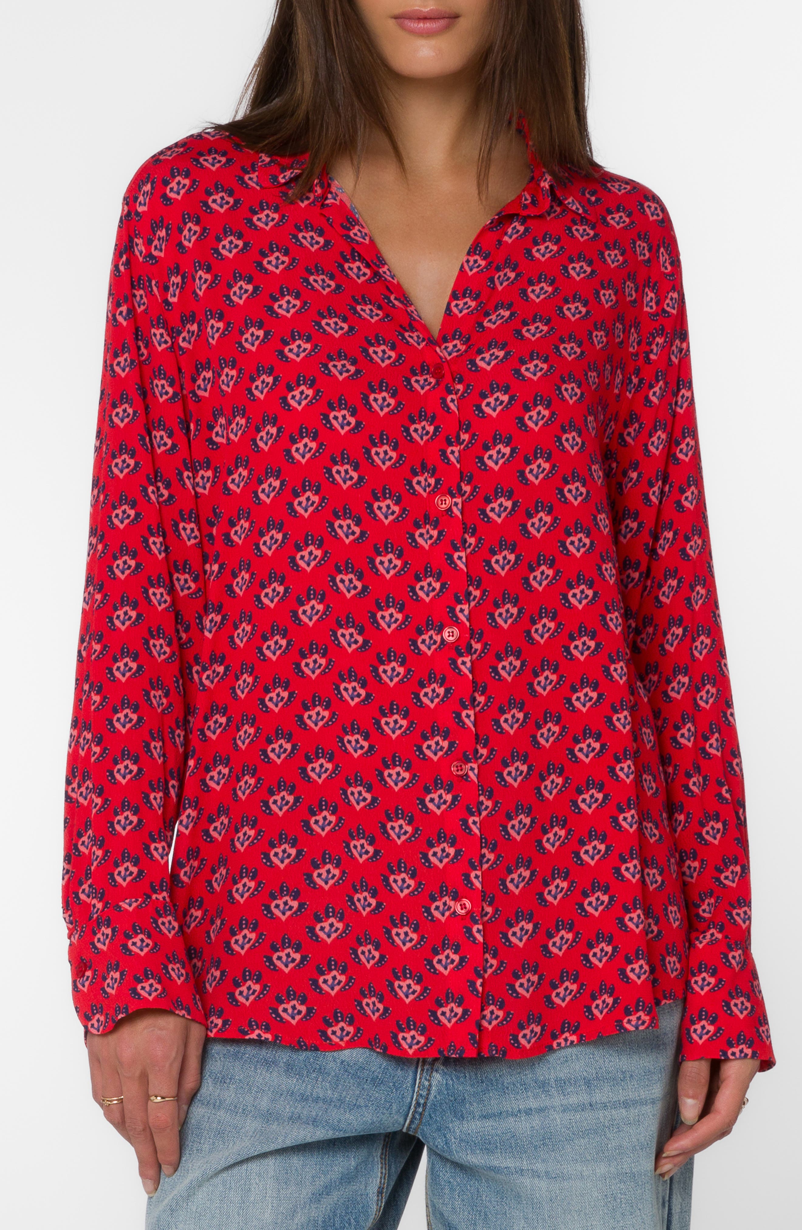VELVET HEART Elena Button-Up Shirt