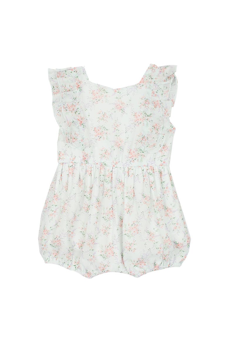 Isobella & Chloe Eden Baby Romper, Main, color, Blue