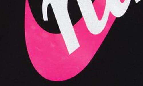 Nike Kids' Script Future Logo Graphic T-shirt & Mesh Shorts Set In Hyper Pink