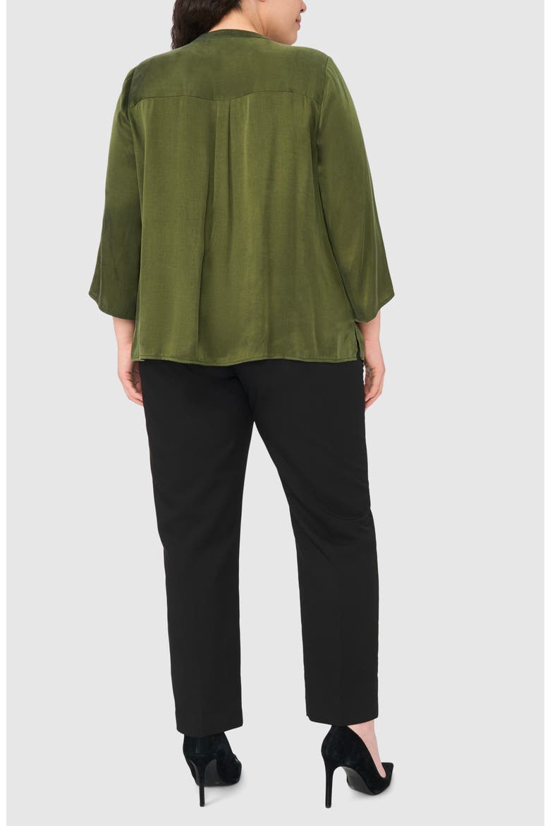 Pintuck Top, Alternate, color, MIDNIGHT SAGE