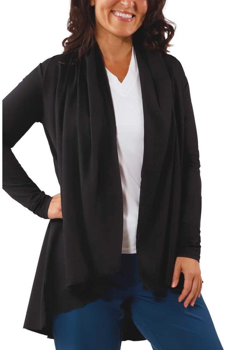 UV Skinz Hooded Resort Wrap, Main, color, Black