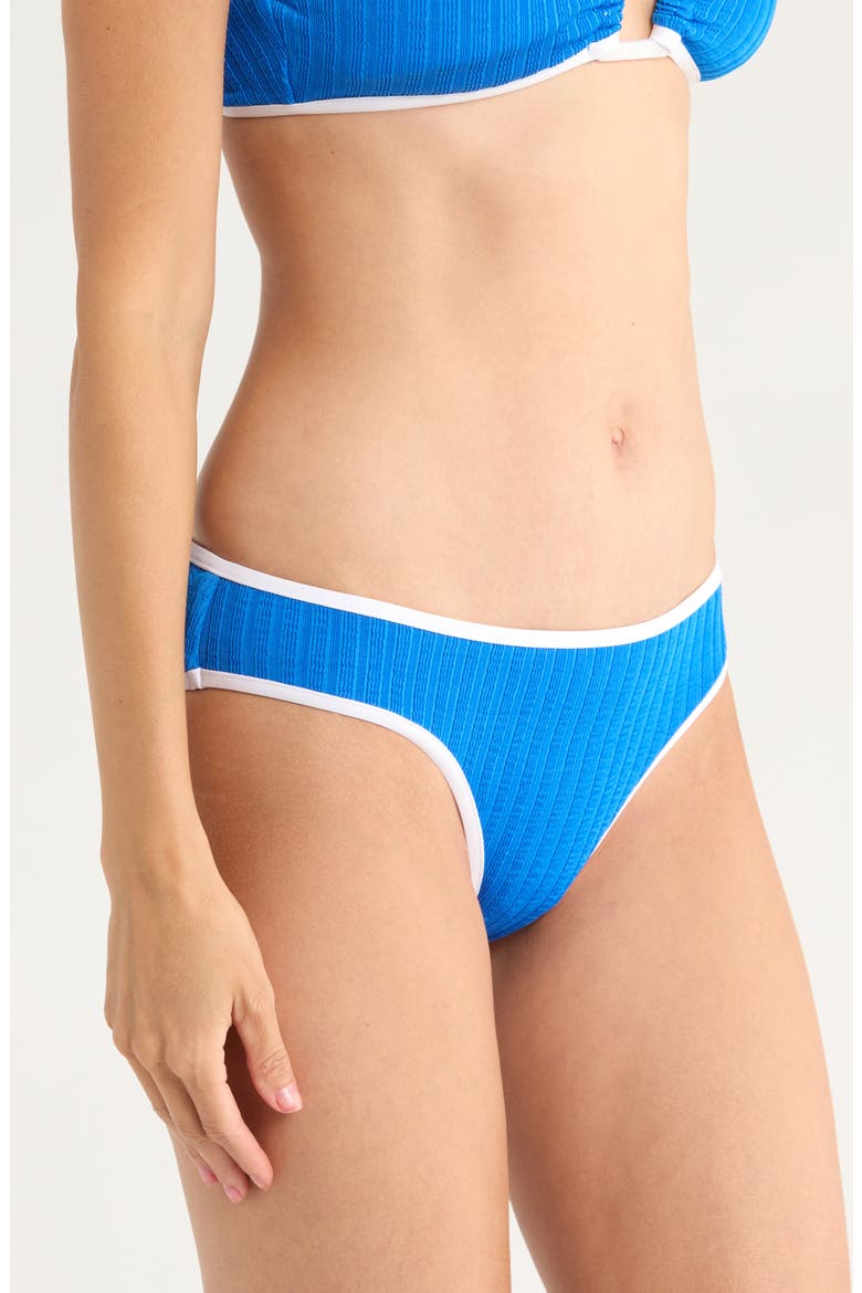 Coral Crush Hipster Bikini Bottoms, Alternate, color, OCEAN W/ WHITE