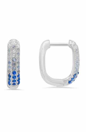 Queen Jewels Ombré Hoop Earrings