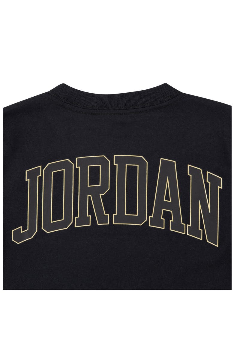 Kids' Jordan See Me Shine Graphic T-Shirt, Alternate, color, BLACK