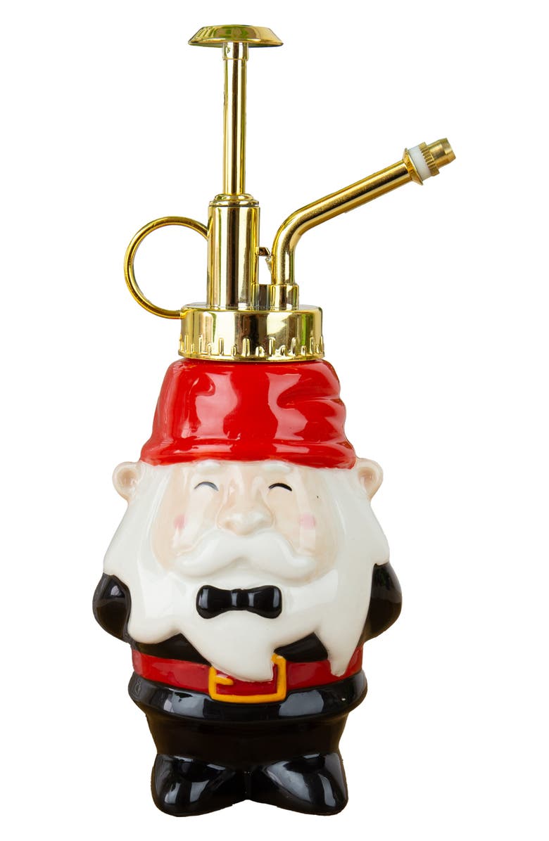 GIFT REPUBLIC Gnome Plant Mister, Alternate, color, White/ Black Multi