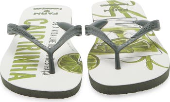 x FARM Rio Caipirinha Flip Flop