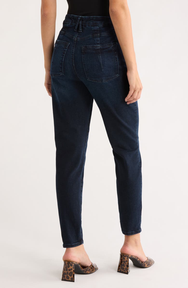 Good American Good Legs Straight Leg Crop Jeans, Alternate, color, Indigo688