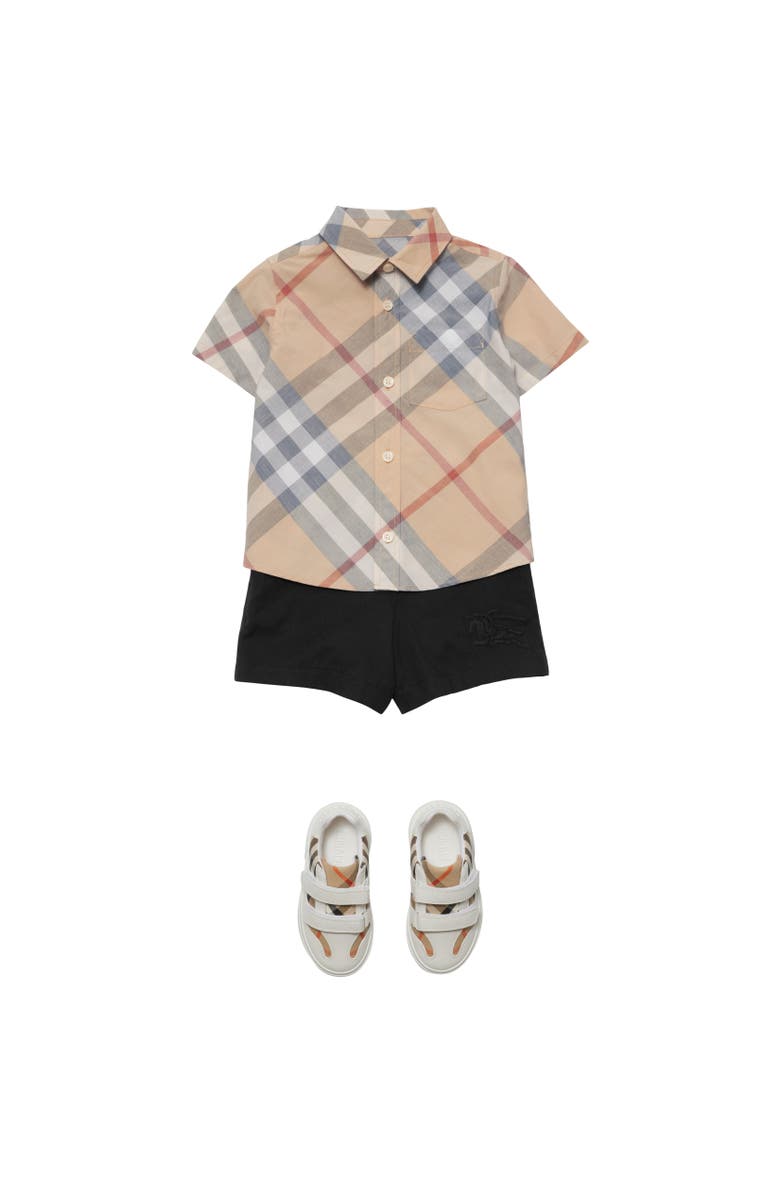 Burberry Check Cotton Shirt, Alternate, color, 