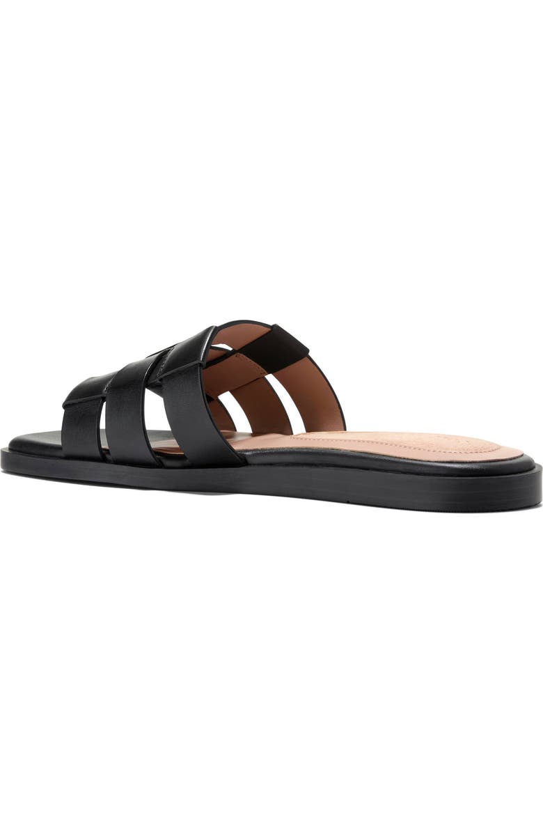 Cole Haan Ensley Go-To Slide Sandal, Alternate, color, Black Leather
