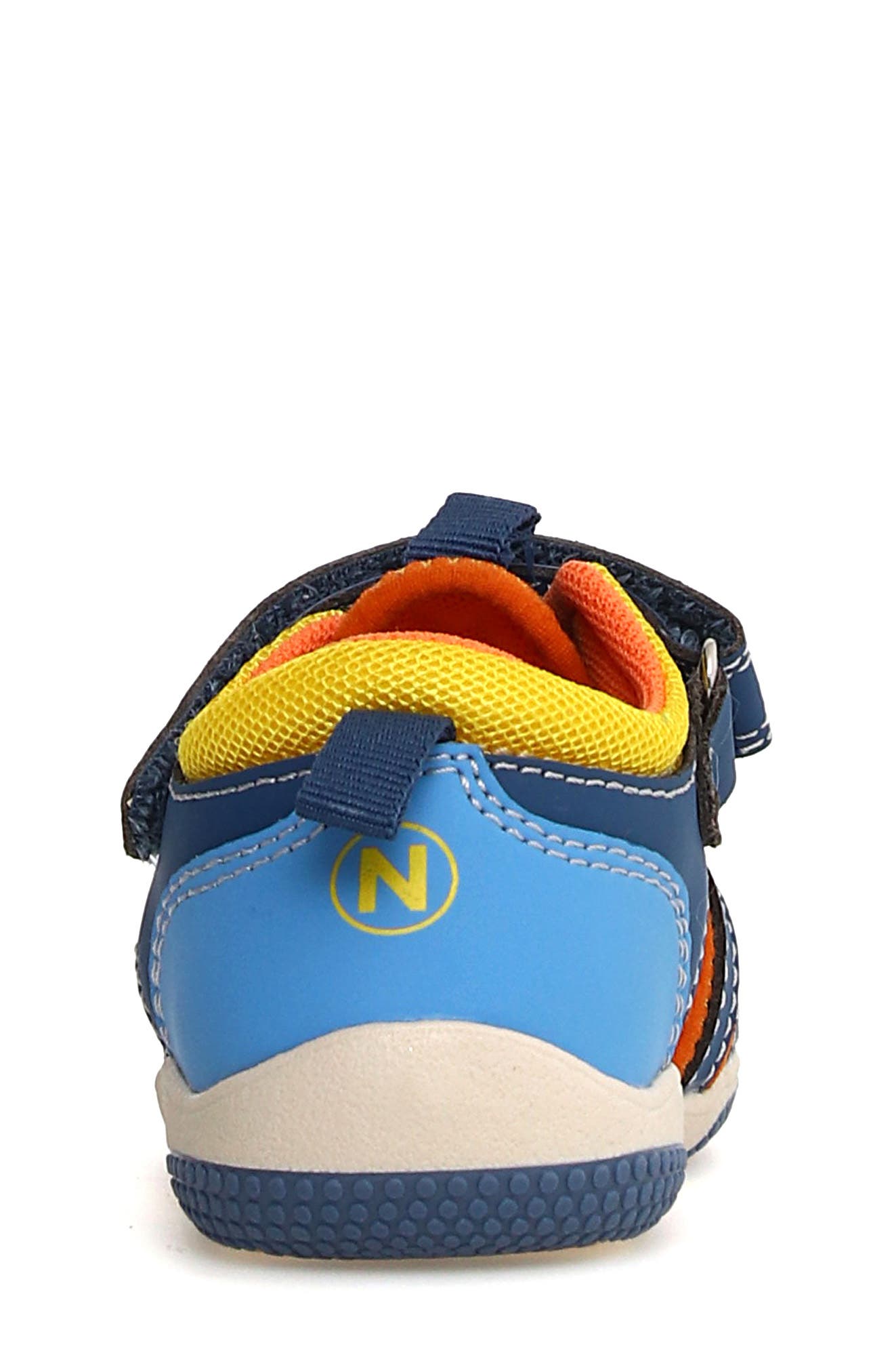 Naturino Rekin Fisherman Sandal, Alternate, color, Azure-Oltremare