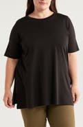 Eileen Fisher Crewneck Organic Cotton T-Shirt