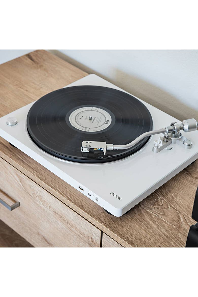 DP-450USB Hi-Fi Turntable with USB Encoder, Alternate, color, White