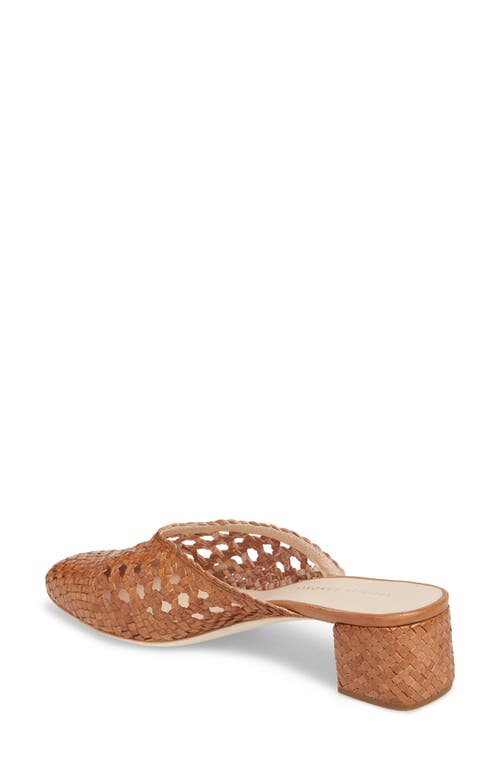 Loeffler Randall Lulu Woven Leather Mules In Brown