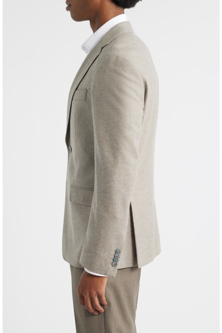 Hutson Brushed Wool & Cashmere Sport Coat, Alternate, color, OPEN GREY