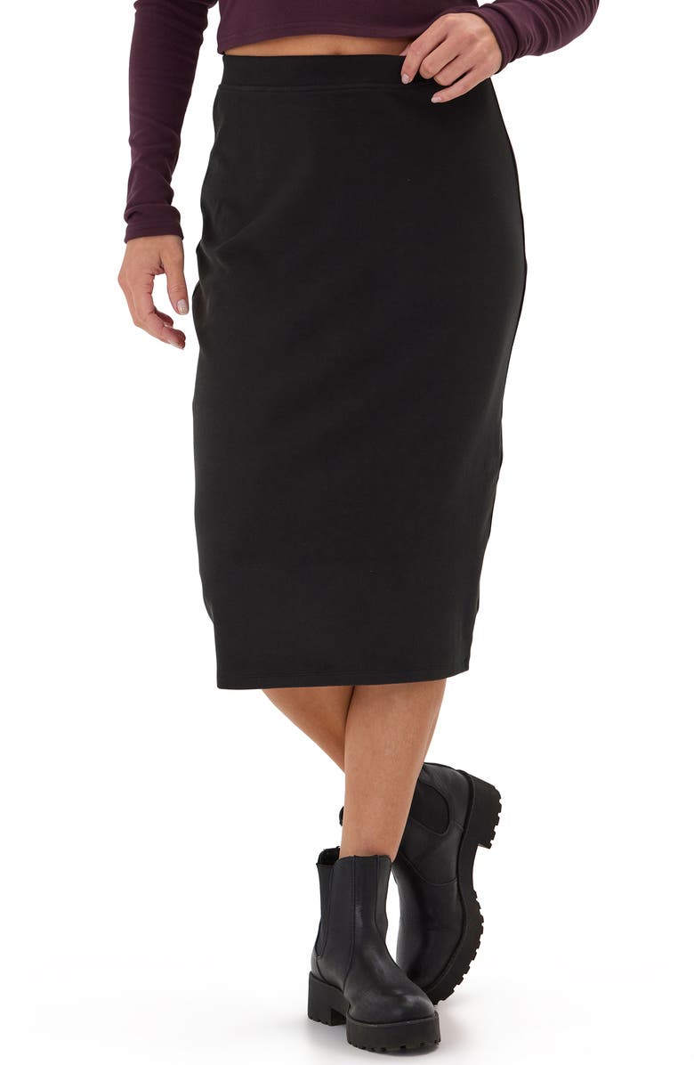 Threads 4 Thought Marla Luxe Midi Skirt, Main, color, 