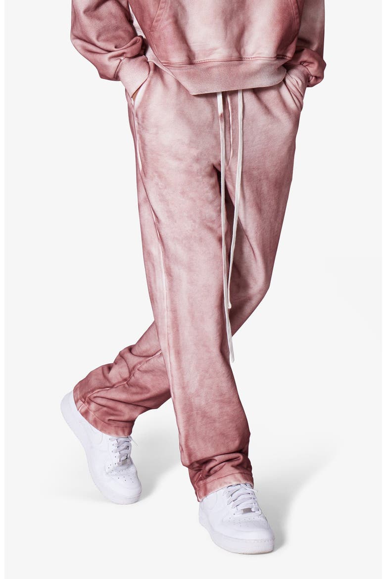 Optic Graded Sweatpants, Alternate, color, RED