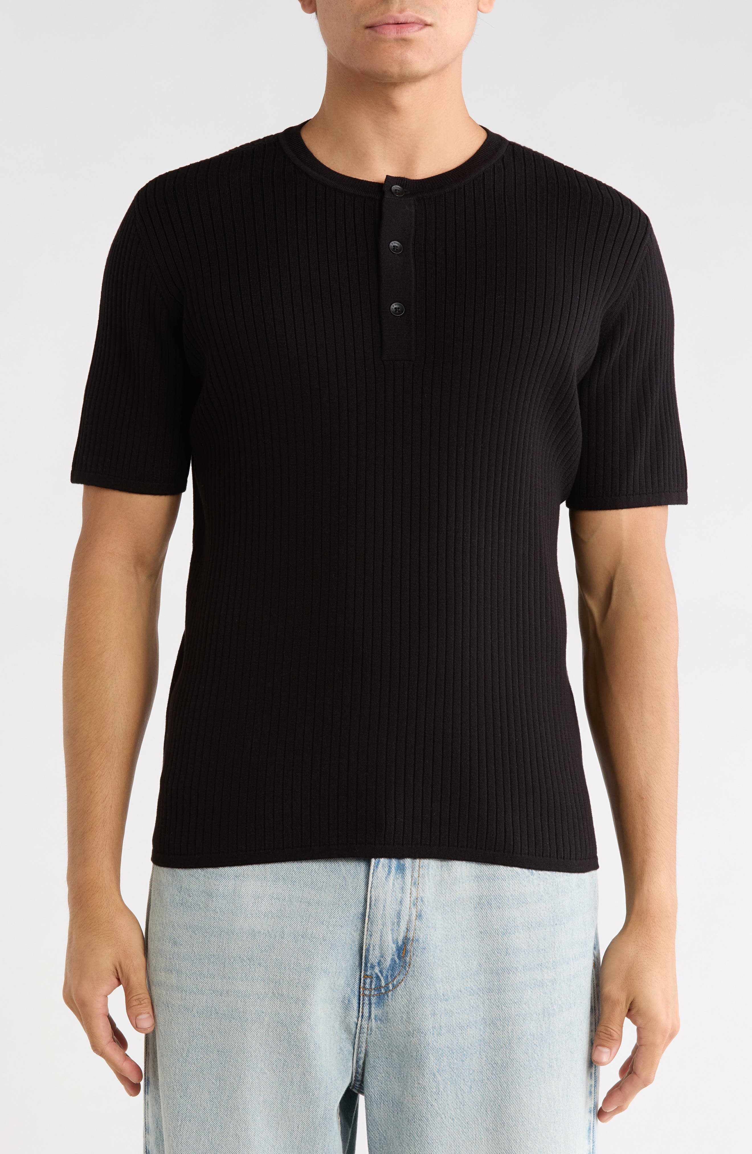 Jeremy Ribbed Henley