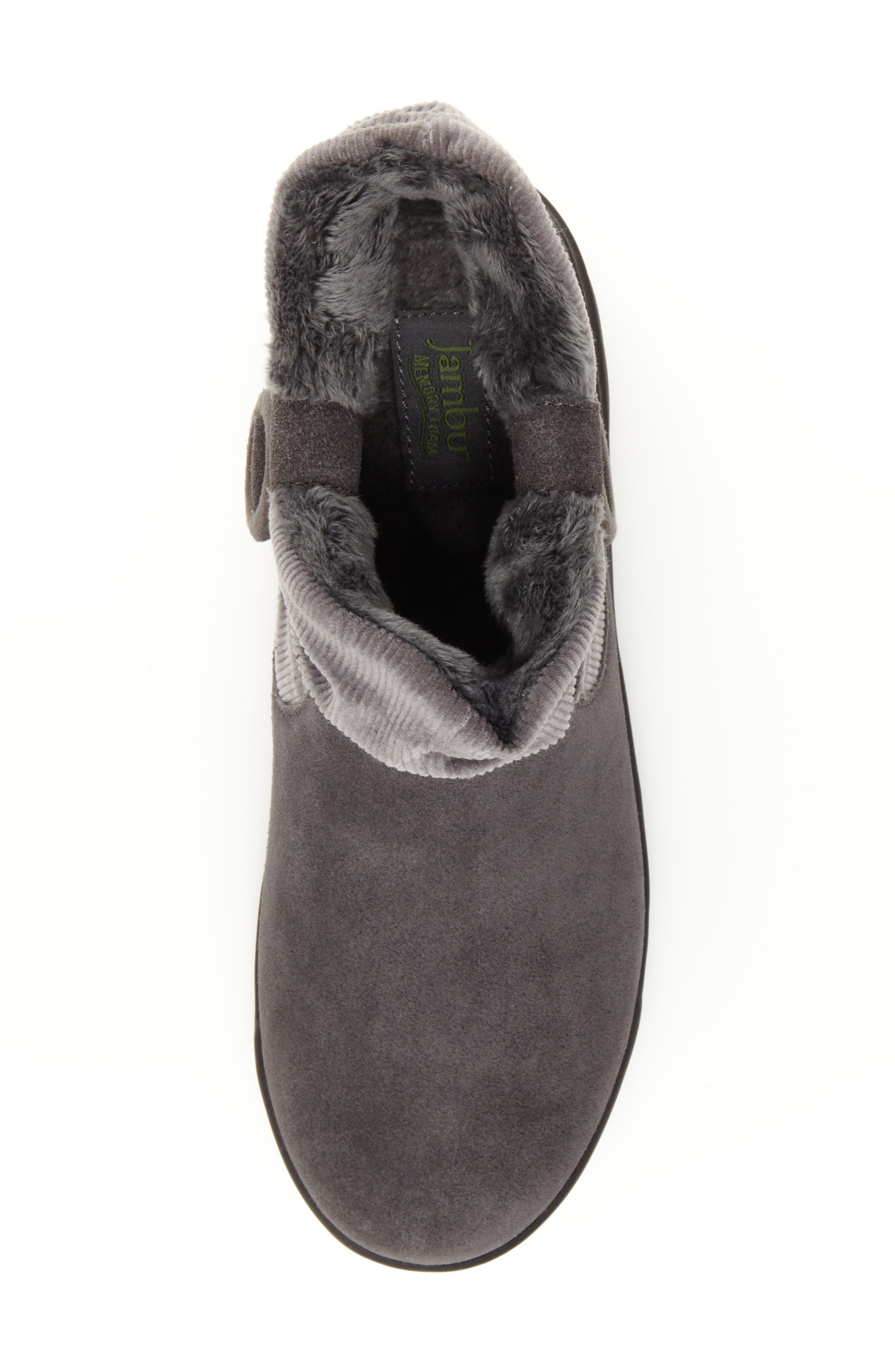 Hickory Faux Fur Lined Bootie, Alternate, color, GREY