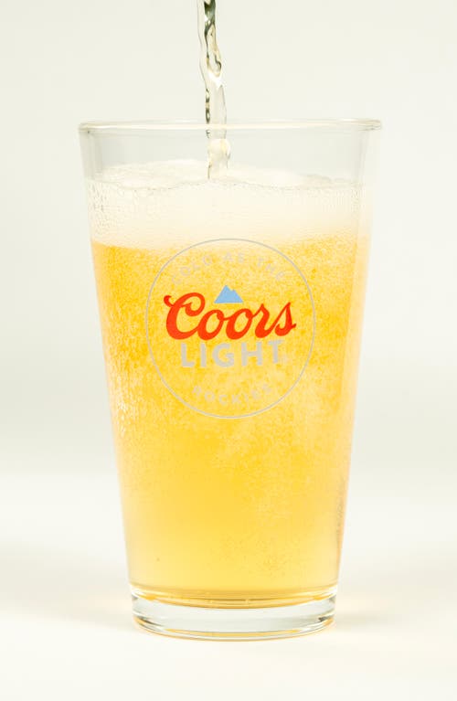 Lord's Rocks Set Of 4 Coors Light® Pint Glasses In Transparent