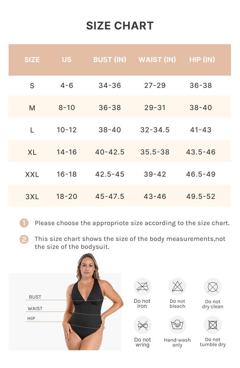 Shapellx AirSlim Deep V-Neck Cross Back Shaping Bodysuit, Alternate, color, Jet Black