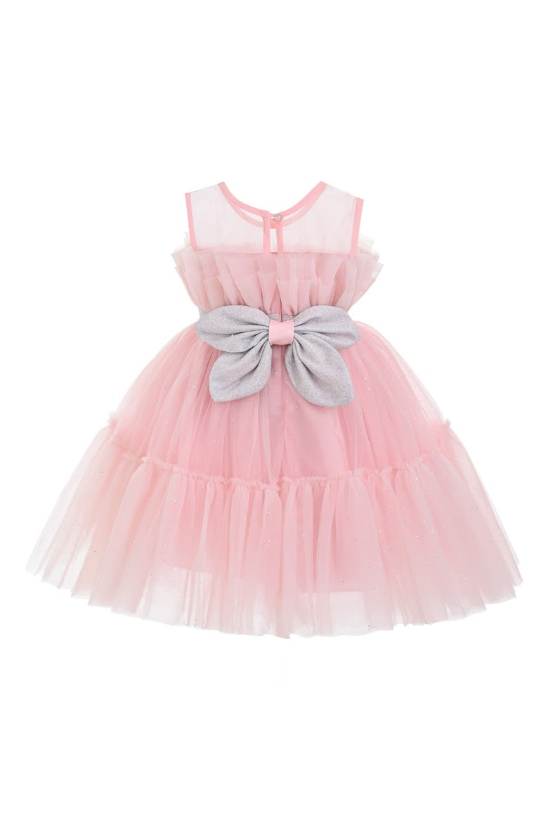 Isolara Tulle Glitter Dress, Alternate, color, Pink