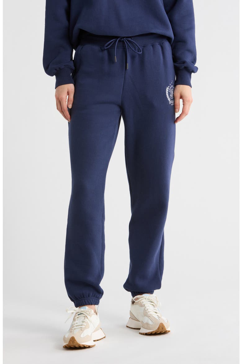 The Varsity Fleece Joggers, Main, color, NAVAL BLUE