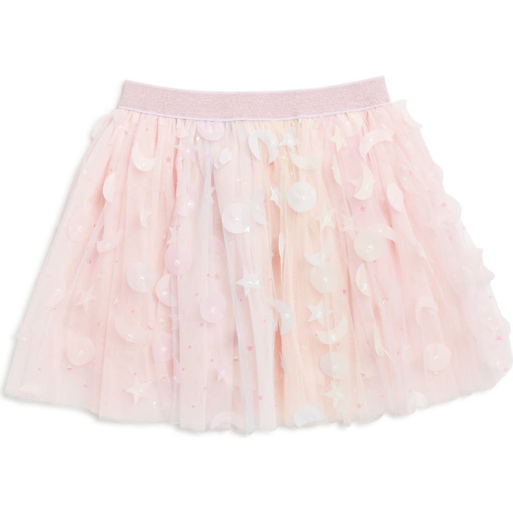 Doe A Dear Kids' Moon & Star Embellished Tutu Skirt In Pink
