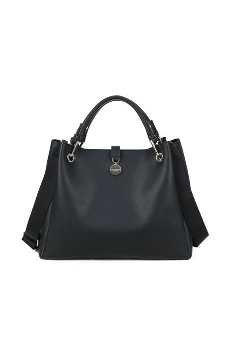 Louise Chic Handbag With Matching Clutch Bag