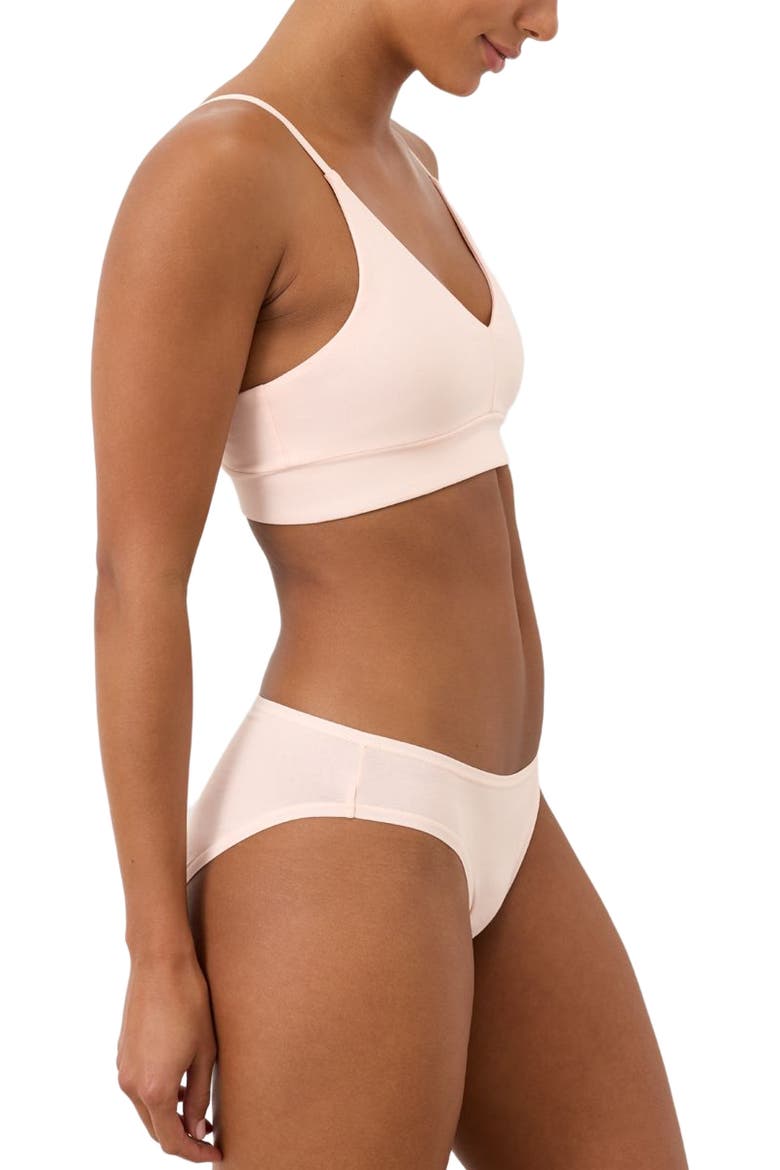 Everyday Classic T-Shirt Bra Made With Organic Cotton, Alternate, color, Soft Pink