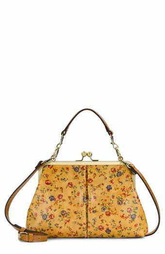 Vione Floral Leather Crossbody Bag