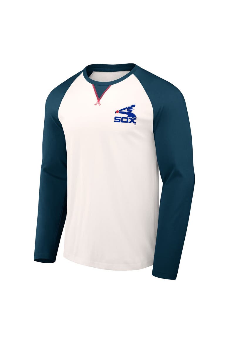 Men's Darius Rucker Collection by Fanatics  White/Navy Chicago White Sox Team Color Raglan T-Shirt, Alternate, color, White