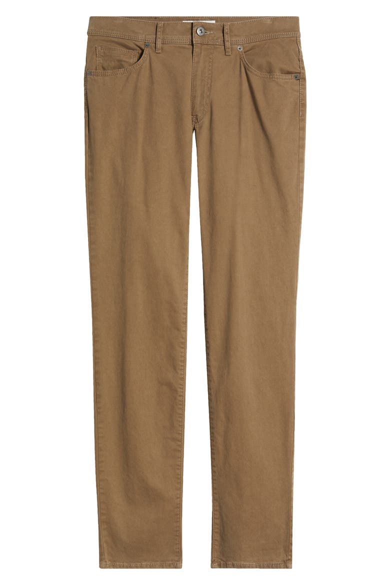 Cadiz Stretch Cotton Straight Leg Pants, Alternate, color, 55-CAMEL