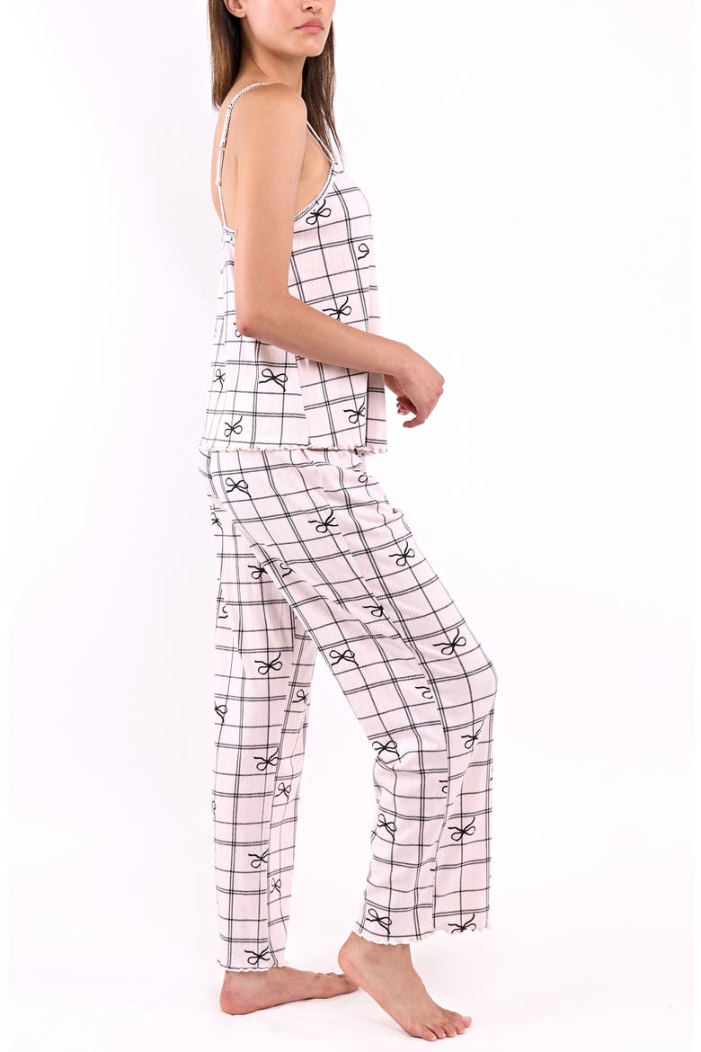 Ophelia 3-Piece Pajama Set, Alternate, color, CREAM